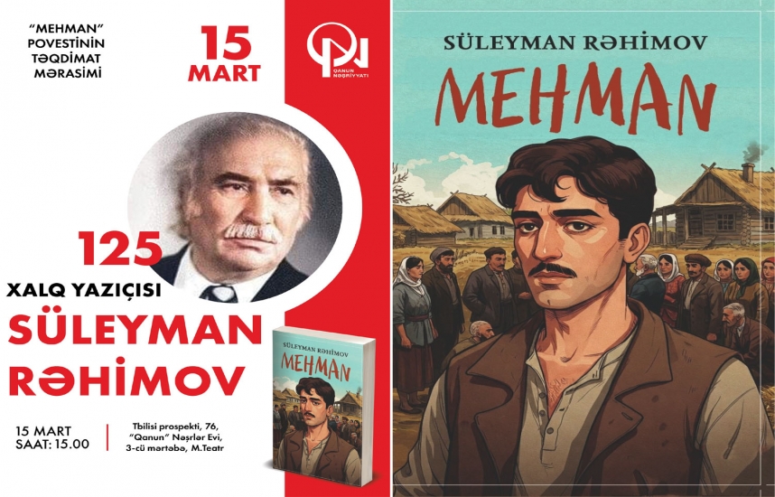 Süleyman Rəhimovun yubileyi qeyd olunacaq 